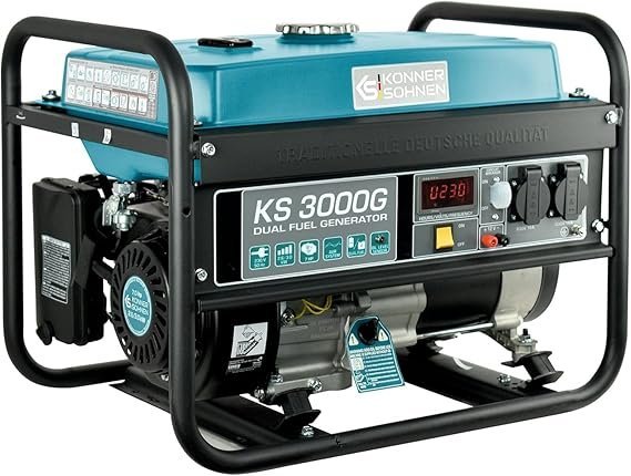 714CZPPd1FL._AC_SX569_ 3 kW benzinegenerator met inverter, 4-takt generator voor kamperen - Afbeelding 1