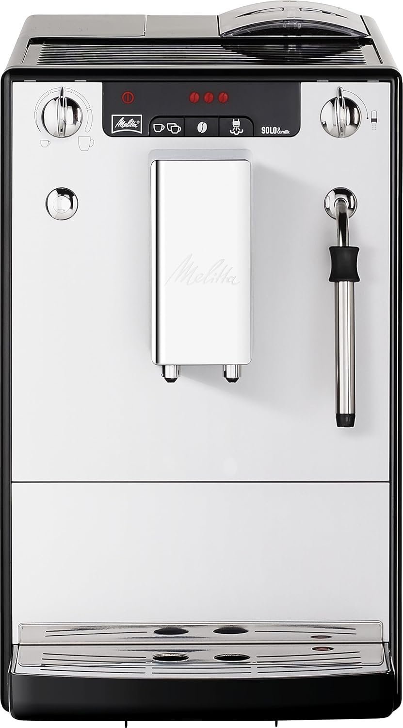 7171swdO7+L._AC_SL1500_ Melitta Solo & Milk Plata/Negro - Afbeelding 1