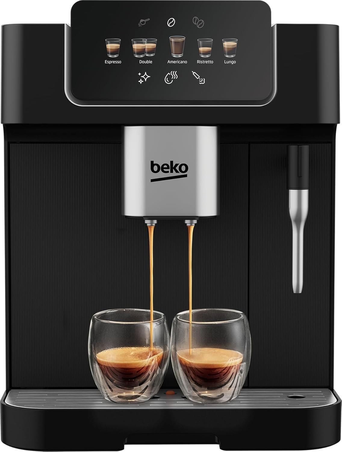 71OmSWsQqWL._AC_SL1500_ BEKO CEG7302B Volautomatische Koffiemachine - Afbeelding 1