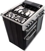 Cuisinemaster Leisure CS90F530X 90cm brede dual fuel kookplaat in St - Afbeelding 2