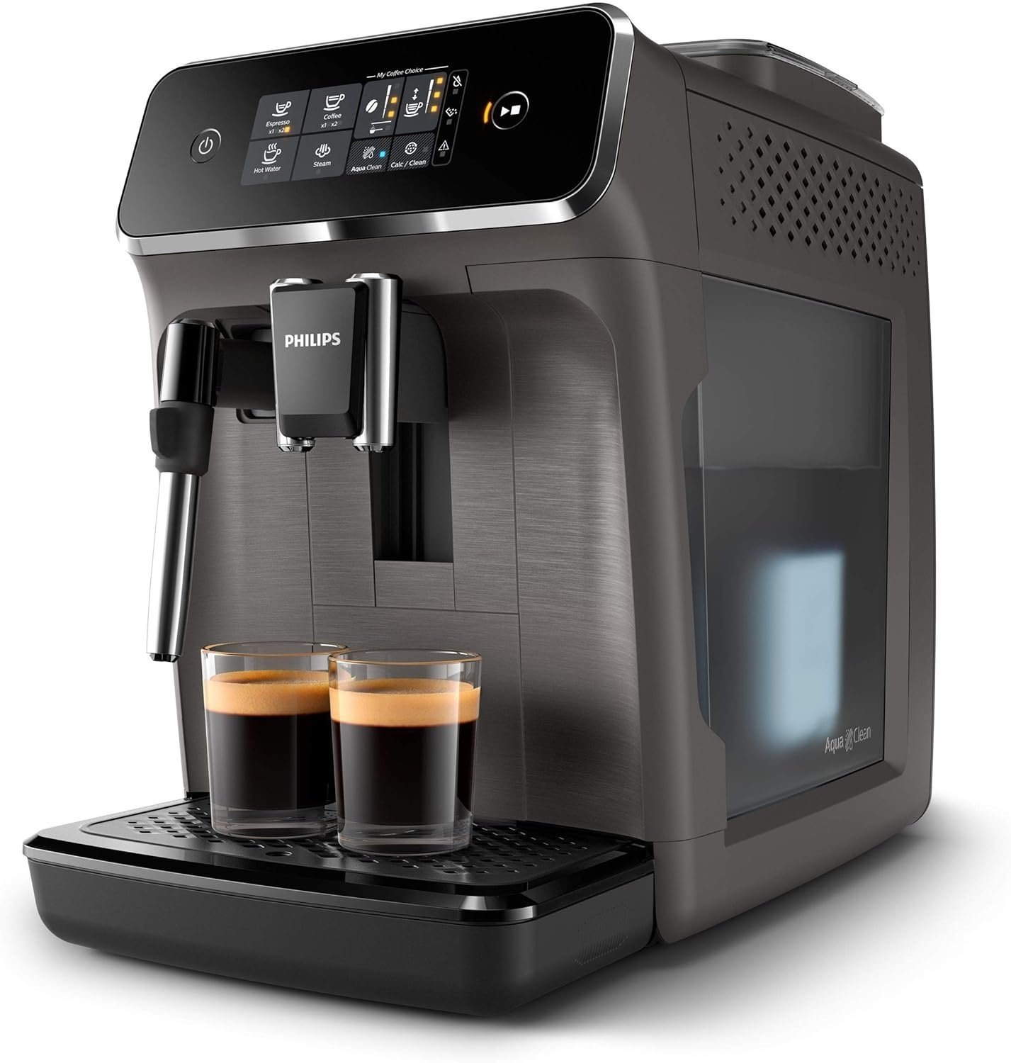 742 Philips EP2224/10 Automatische koffiemachine met geïntegreerde molen, 15 bar, touchscreen, antraciet - Afbeelding 1