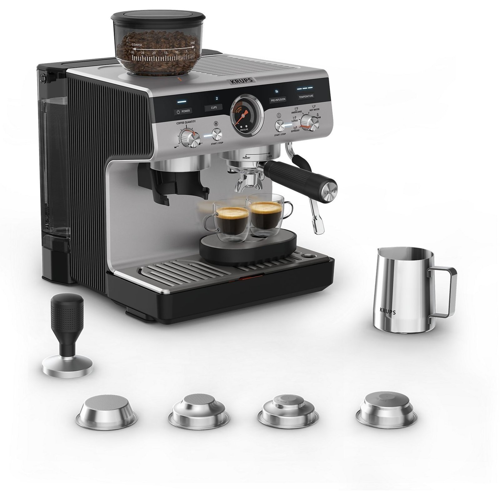 760 Krups XP801T koffiezetapparaat - Afbeelding 1