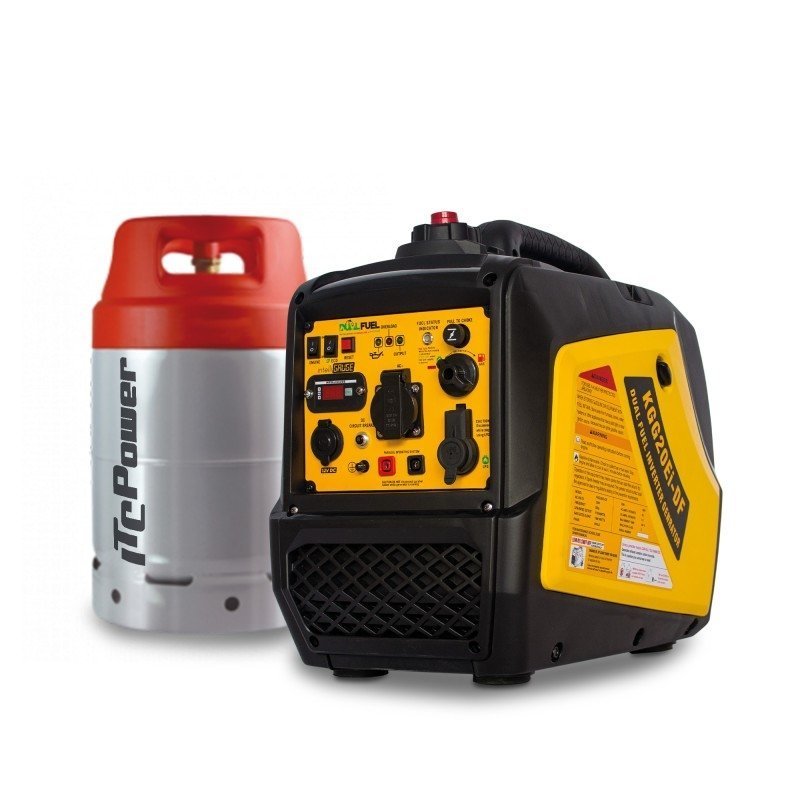 774b89f2-56aa-434e-93e4-551eafee7c63 KGG20Ei-DF Inverter Generator DUAL FUEL 2,3 kW - Afbeelding 1