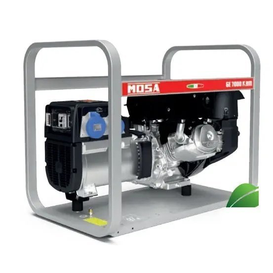 8125a34b-8ac0-4eb1-9b7a-8f2d696cc3e3 Generator met benzinemotor GE 7000 KBM - Afbeelding 1