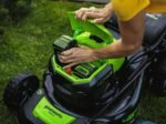 40V Greenworks GD40LM46SP Snijbatterij - Afbeelding 6