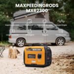 maXpeedingrods 2300W Inverter Stroomgenerator Benzine Stroomgenerator Licht 18,5 kg - Afbeelding 2