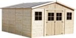Timbela M330 Houten tuinschuurtje 15,84 m2 - Afbeelding 2