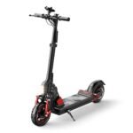 BOGIST C1 Pro Opvouwbare elektrische scooter met verwijderbare stoel 500W motor 48V 15Ah batterij 10 inch banden 35-45KM bereik 120KG maximaal gewicht - Rood - Afbeelding 4