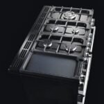 Rangemaster NEX110DFFBL/C Nexus 110cm Dual Fuel fornuis in zwart - Afbeelding 5