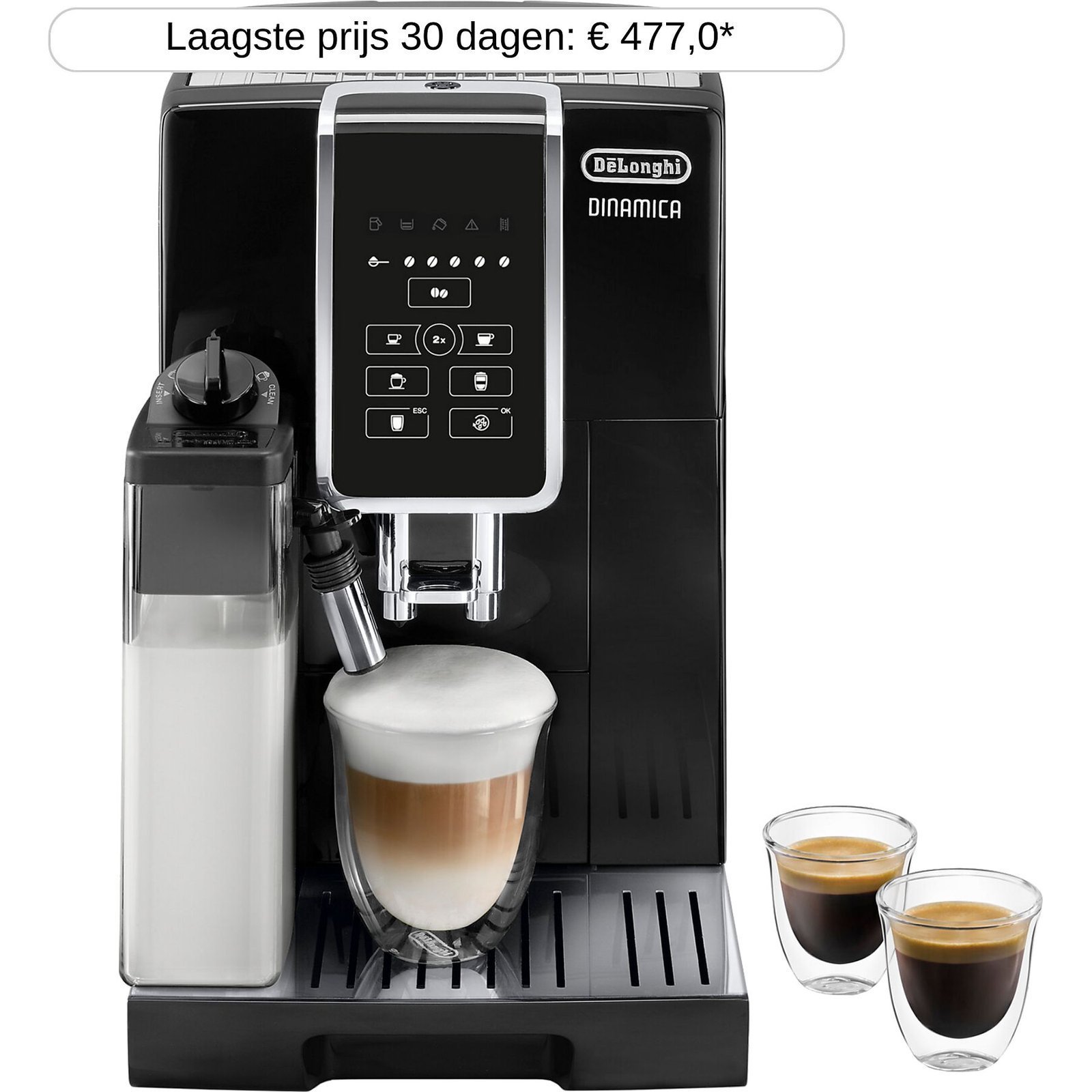 ASSET_MMS_100400865 DeLonghi Ecam350.50 Volautomatische koffiemachine ECAM350.50.B - Afbeelding 1