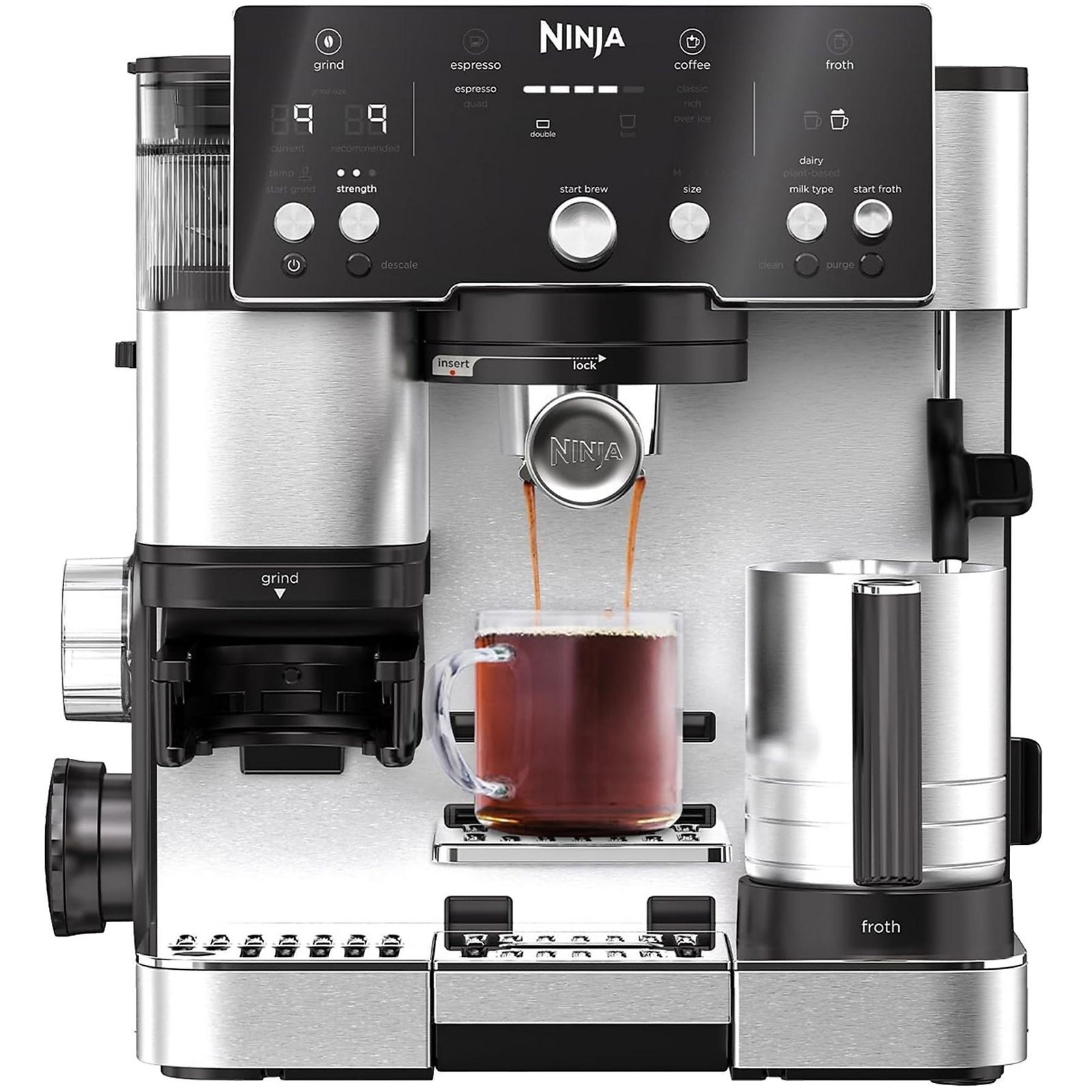 ASSET_MP_148337820 Ninja ES501EU Espressomachine Grijs MediaMarkt - Afbeelding 1