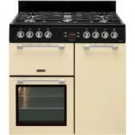 LEISURE Cookmaster CK90F232C 90 cm Dual Fuel fornuis - crème
