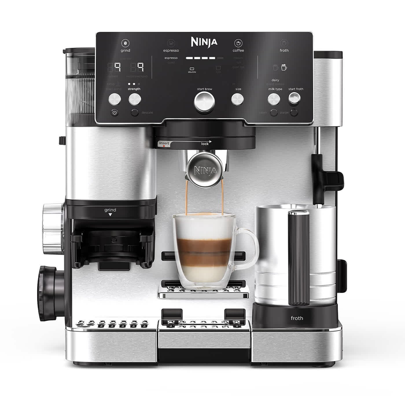 ES501EU_ES_01 Ninja Luxe Café Premier ES601EU 3-in-1 espressomachine - Afbeelding 1