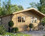 Tuinhuisje Houten schuur Blokhut 5x4m 35mm - Afbeelding 2