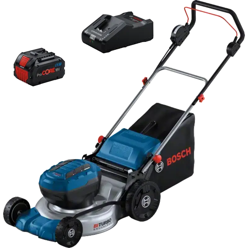 Kit-Cortacesped-Bosch-GRA-18V2-46-Bateria-Pro-Core-8-AH-Gal-18v160-1 Cortacésped Bosch Professional 06008C8000 GRA 18V2-46 Accu 18 volt (excl. batterijen en lader) - Afbeelding 1