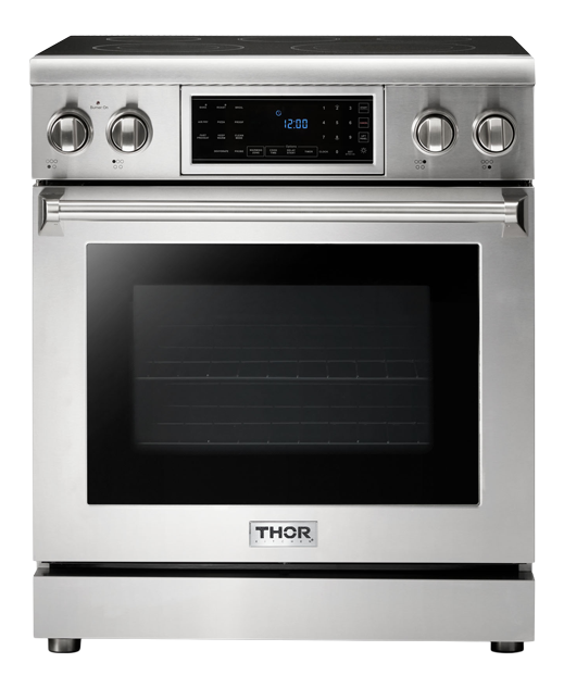 TRE3001_SF_flat Thor 30IN KANTELBAAR PANEEL PROFESSIONEEL Elektrisch FORNUIS - MODEL TRE3001 - Roestvrij staal - Afbeelding 1