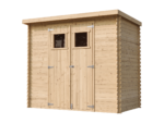 Timbela M310 Houten Tuinschuur 2,63 m2 - Afbeelding 2