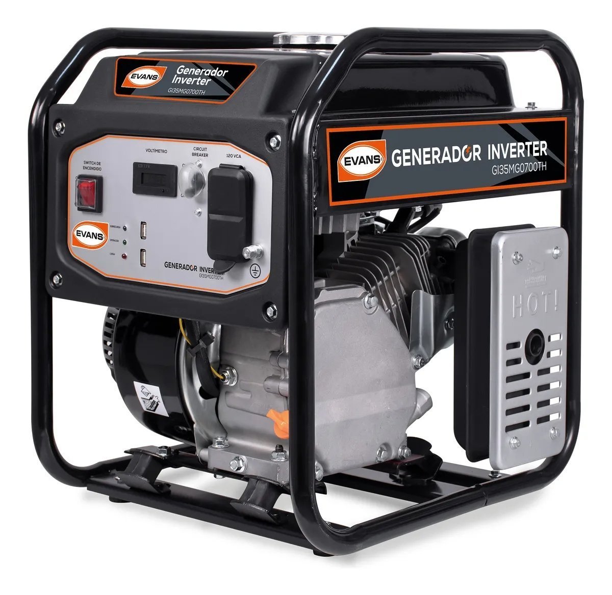 ae7d5765-a86f-4ce4-9d5b-346644f6afc0 Kleine stille invertergenerator 3,5 kW VINCO 60157 - Afbeelding 1