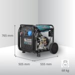 KS 8100iEG hybride invertergenerator op gas/benzine - Afbeelding 3