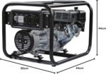 HYUNDAI HY3100 Benzine Elektrische Generator HY3100 2800 W - Afbeelding 2
