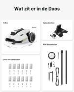 MAMMOTION YUKA 1000 + veegmachinekit + extra 4,5 Ah accu - Afbeelding 3