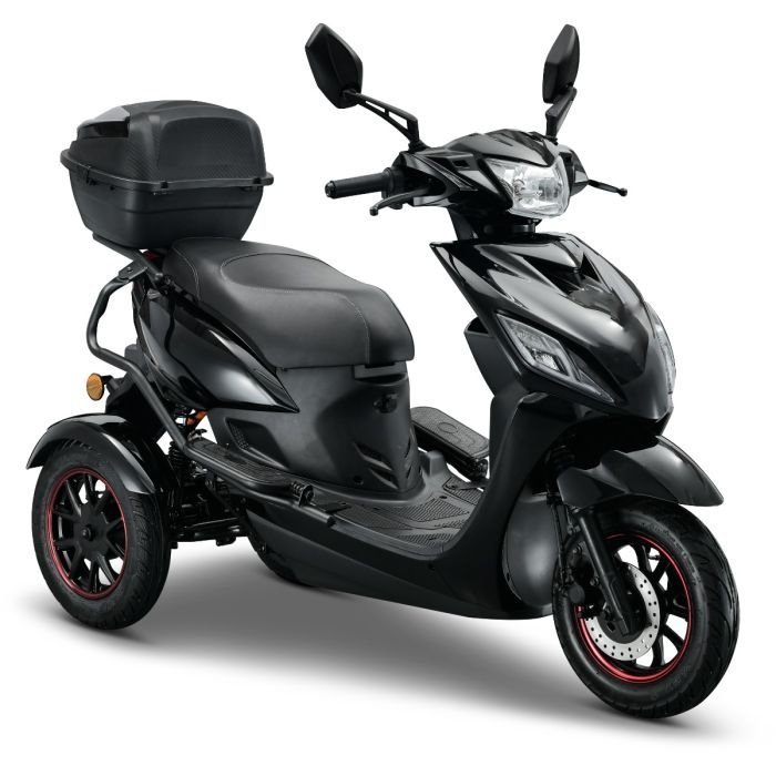 black1 Iva T3 2.0 Zwart - Elektrische Scooter - Afbeelding 1