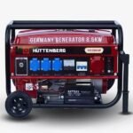 BlackStone BG 6050 - Benzine stroomgenerator met wielen en AVR 4,3 kW - Continu 4 kW Enkel-fasig