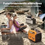 Inverter generatoren 3300W 230V AC draagbare benzinegenerator stille noodstroomvoorziening voor kamperen - Afbeelding 2