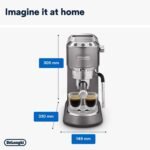 DeLonghi Dedica Arte EC885.GY ESE Capsule-espressomachine - Afbeelding 2