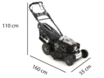 Blackstone SP530E Deluxe 4-in-1 benzine zelfrijdende grasmaaier met elektrische start - Afbeelding 4