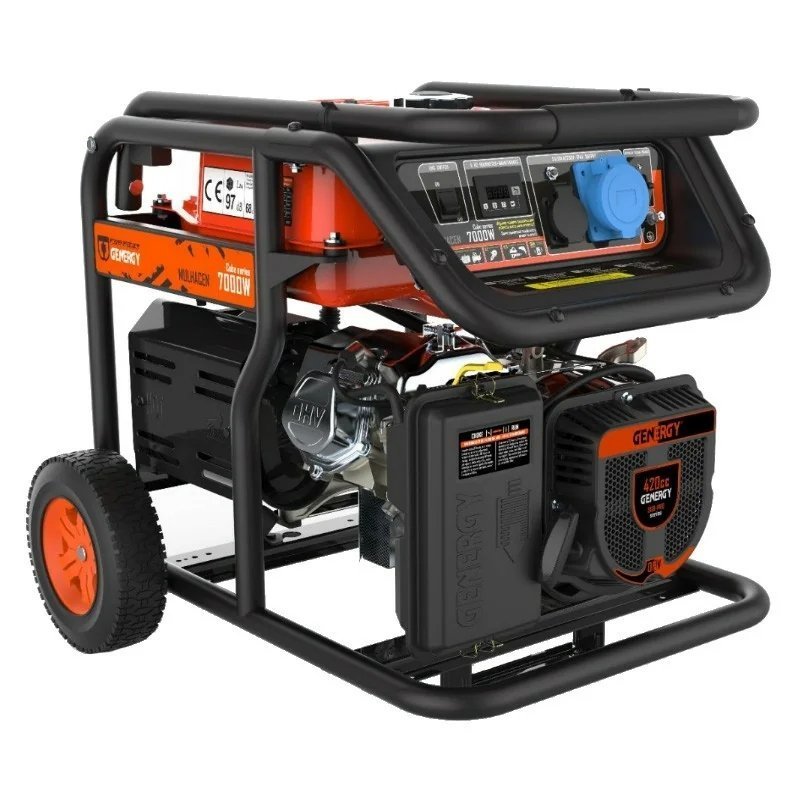 d9b7a94b-cd43-490b-a98d-fa6e207f63a3 Benzine-elektrische generator Genergy Mulhacén II - Afbeelding 1