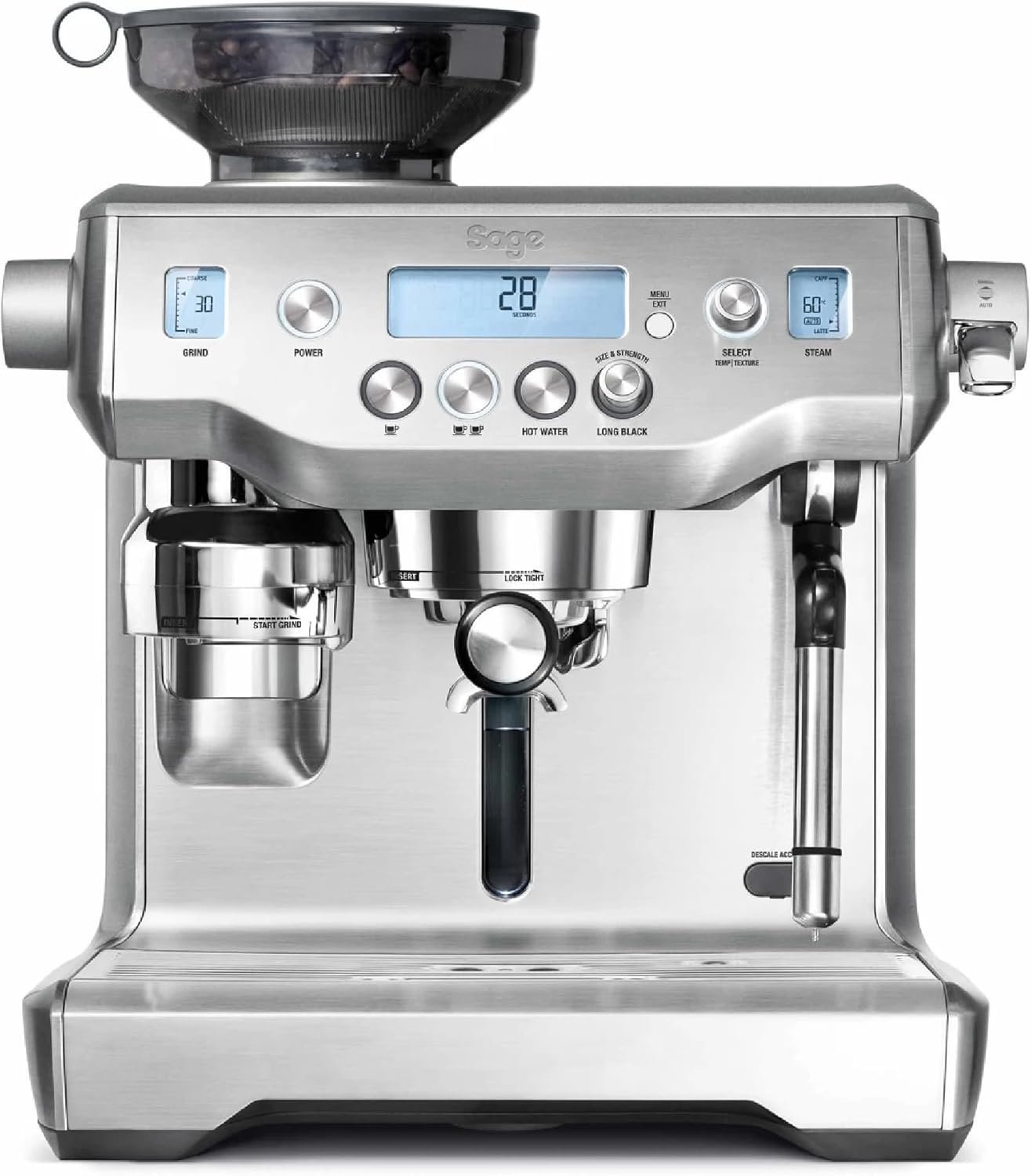 db119c72-64cc-4a2f-bce1-e8a54777e31e Sage Breville Oracle Automatische Espressomachine met Maalwerk en Dubbele Boilers - Afbeelding 1