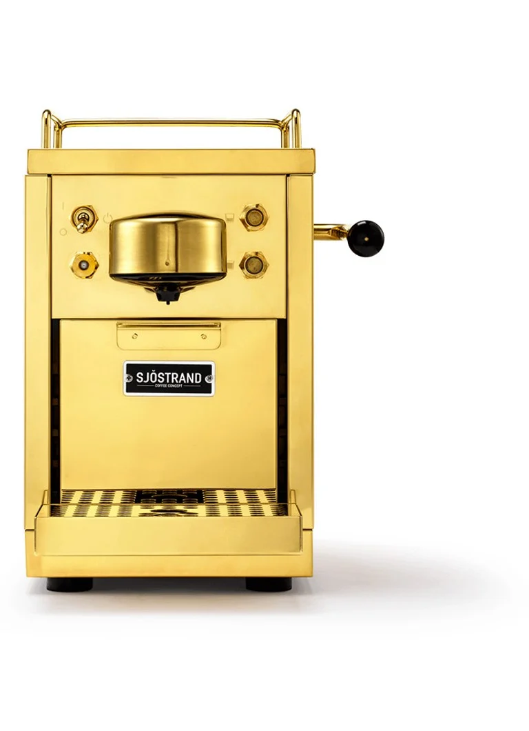 download Sjöstrand Espresso The Original Capsules Koffiezetapparaat Golden One Size / EU-stekker - Afbeelding 1