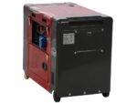 GeoTech Pro DGP8000SE-3 Stilstaande dieselstroomgenerator op wielen met AVR 6 kW - Afbeelding 3