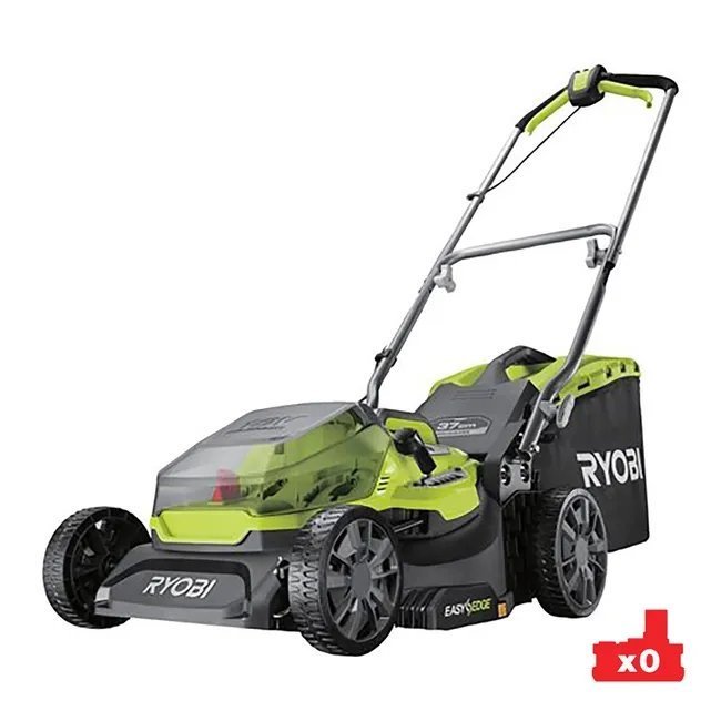 ed205d4a-4b81-4939-8efa-eeaadbb073c2 Ryobi 5133004582 RY18LMX37A-150 18V borstelloze 37cm zitmaaier + accu - Afbeelding 1