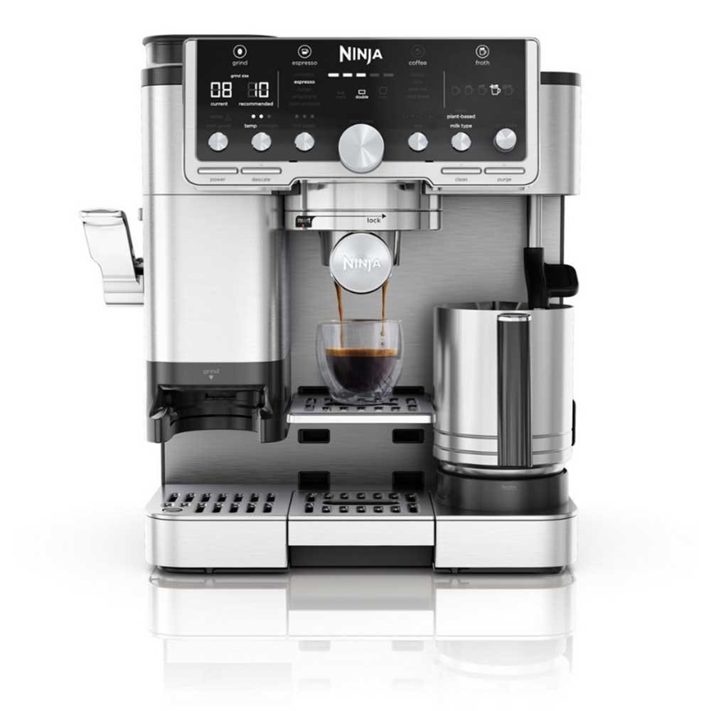es701uk-1 Ninja ES701UK koffiezetapparaat Semi-automatische espressomachine 2 L - Afbeelding 1