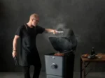Houtskoolgrill HBCE4KMEU 4K in munt - Afbeelding 5