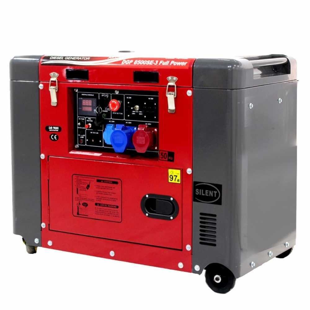 geotech-pro-dgp8500se-3-generador-de-corriente-disel-con-ruedas-y-avr-6-0-kw-continua-5-5-kw-full-power--agrieuro_11944_1 GeoTech Pro DGP8500SE-3 – Geluidarme generator met wielen en AVR 6 kW – Continu 5,5 kW Full-Power + eenfasige ATS - Afbeelding 1