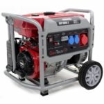 GeoTech Pro GGP 8000-3 Stroomgenerator op wielen met AVR 6,5 kW