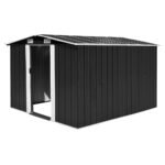 2,63x2,28x2,31 mm Tuinschuur antraciet Staal Tuinschuur - Afbeelding 5