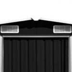 2,63x2,28x2,31 mm Tuinschuur antraciet Staal Tuinschuur - Afbeelding 2