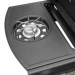 Gasbarbecue Grill 6+1 Kookzone Zwart - Afbeelding 4