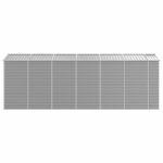 vidaXL Tuinschuur 191x555x198 cm gegalvaniseerd staal - Afbeelding 2