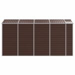 Tuinschuur 191x385x198 cm gegalvaniseerd staal - Afbeelding 2