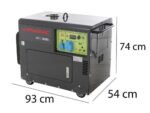 Pramac dieselgenerator PMD 5000s enkelfase aanbieding pr452sxay00 - Afbeelding 2