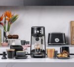 Sage the Bambino Black Truffle + Bonenmaler halfautomatische espressomachine - Afbeelding 2