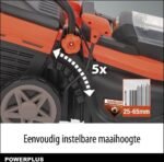Maaihoogte 4 – 17,5 cm (5 standen)