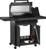 Jamestown Kane gas BBQ metaal gietijzer zwart 66,5 x 41,5 cm - Afbeelding 3