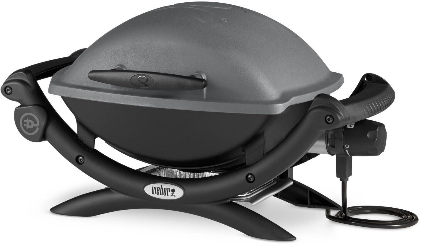 op.jpg Weber Q 1400 Barbecue - Afbeelding 1